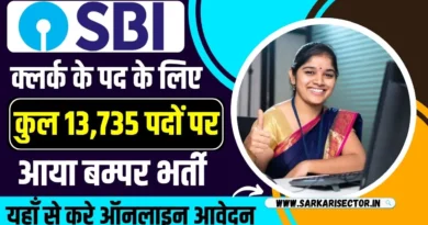 SBI Clerk Vacancy 2024