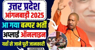 UP Anganwadi Recruitment 2025